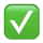 checkmark